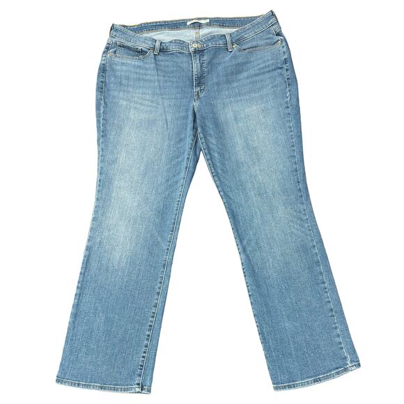 Levi’s 414 Classic Straight Women’s Jeans – Size 22W – Blue Wash - Picture 1 of 6